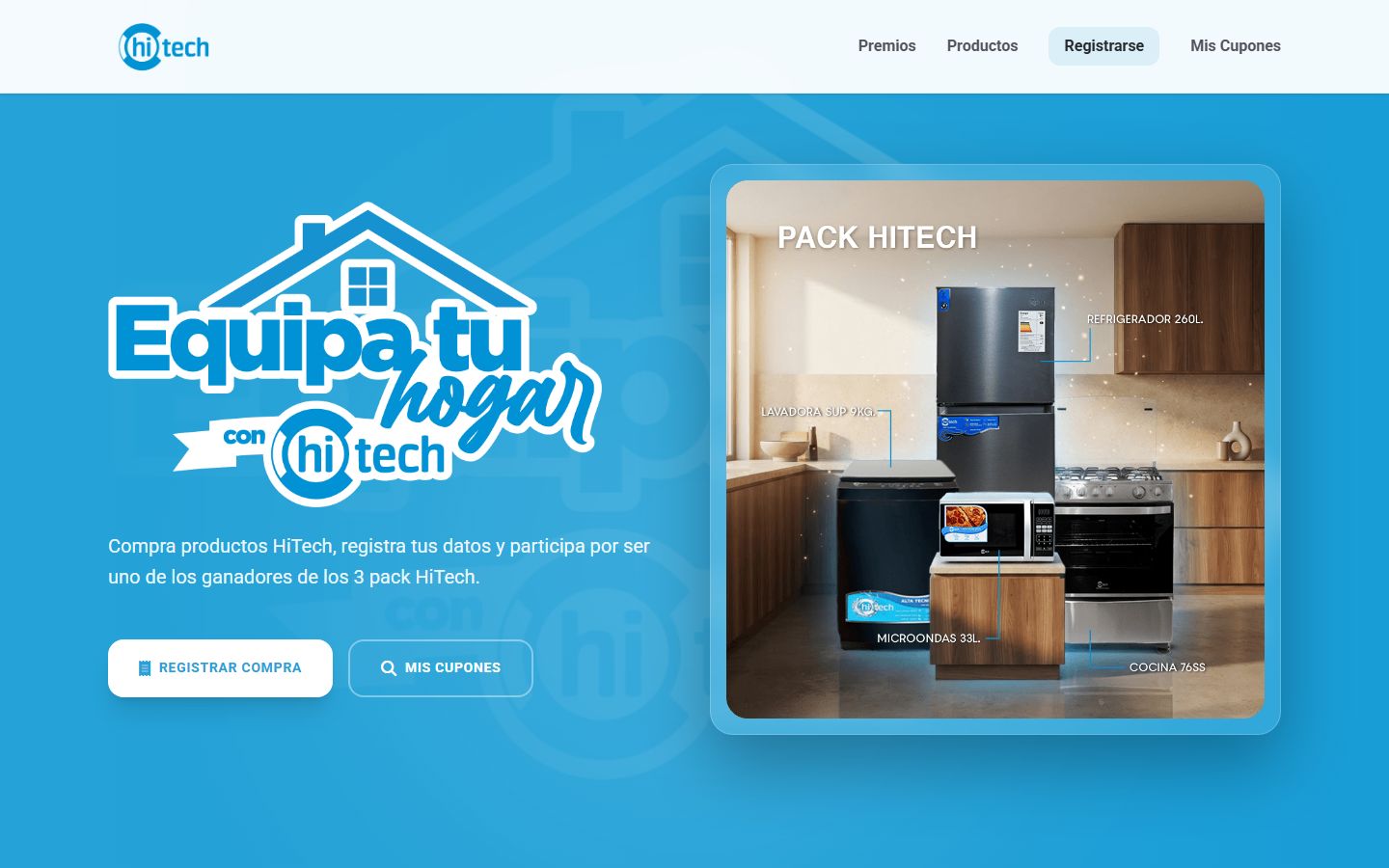 Equipa tu hogar con HiTech