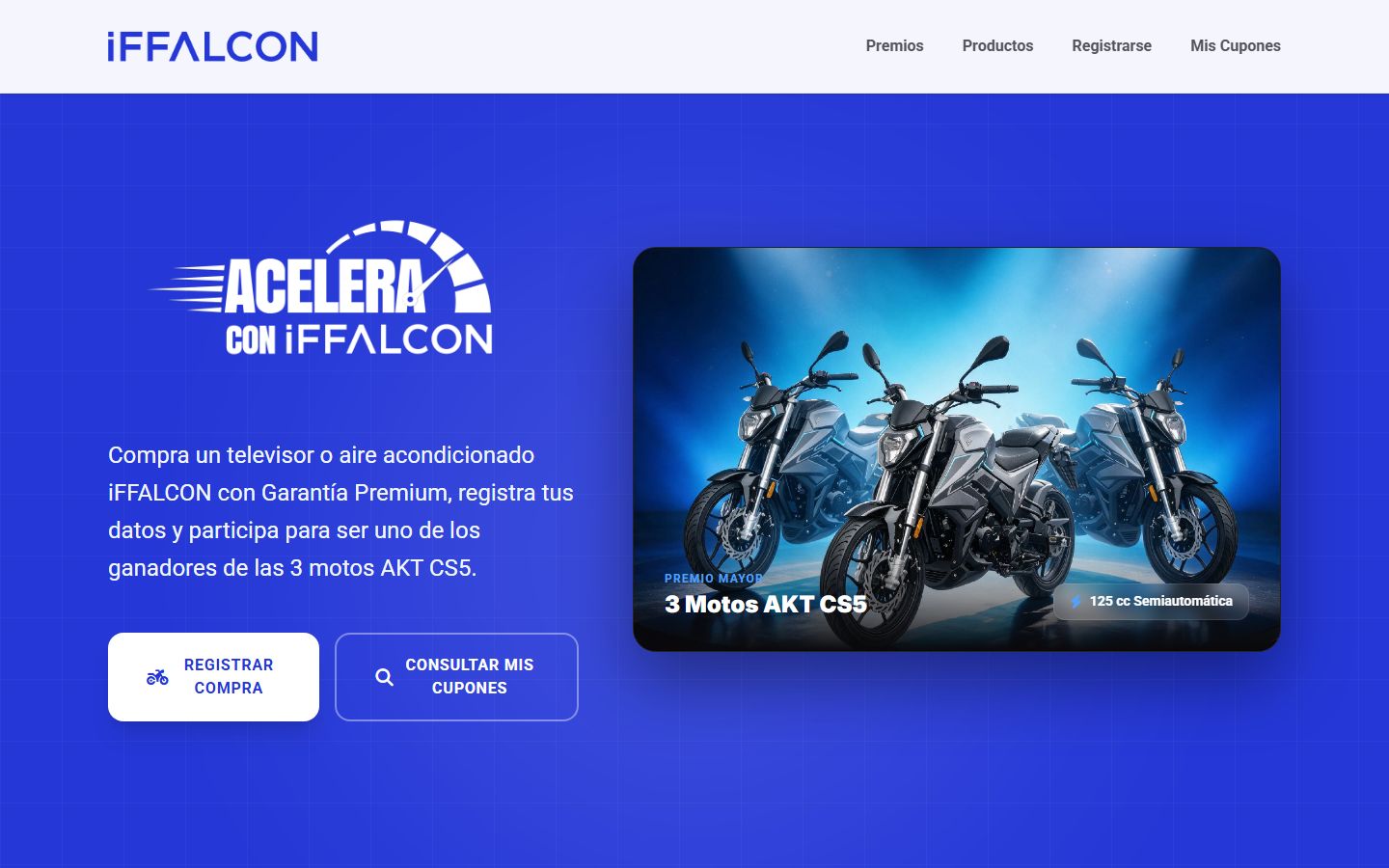 Acelera con iFFALCON